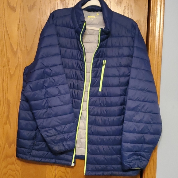xersion packable puffer jacket mens